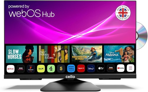 Cello inch smart dvd - inch, tv